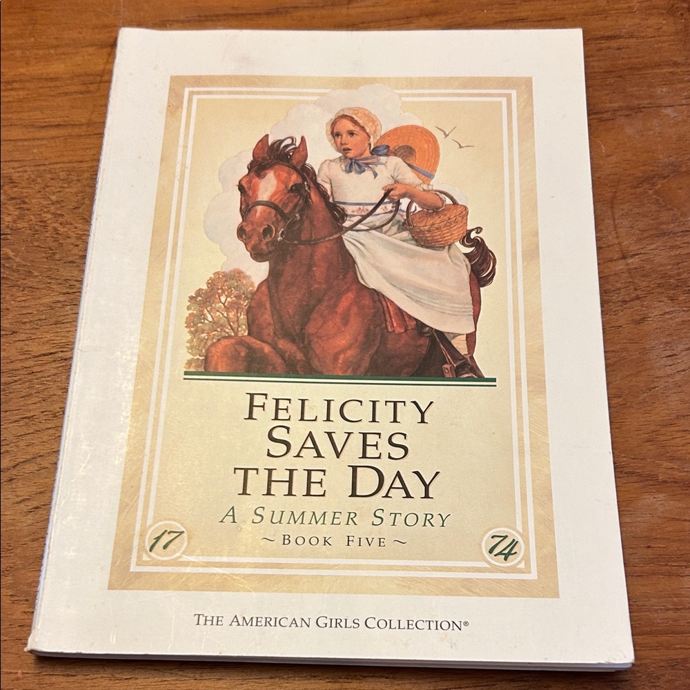 Vintage 1st Edition American Girls ‘Felicity Saves the Day' Book